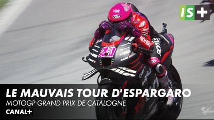Le très mauvais tour d'Aleix Espargaro - MotoGP Grand prix de Catalogne