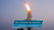 EU y Corea del Sur lanzan 8 misiles en respuesta a lanzamientos norcoreanos