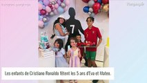 Cristiano Ronaldo : Superbe fête d'anniversaire pour les 5 ans de ses jumeaux Eva et Mateo