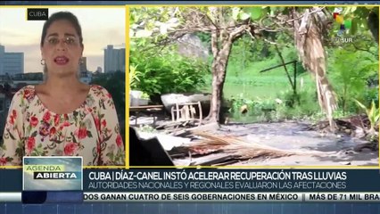 El Pdte. de Cuba aseguró que los recursos para damnificados están garantizados