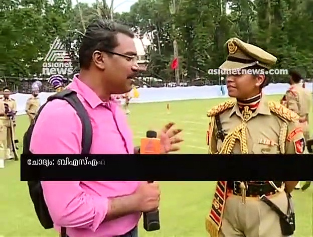 ശ്രീനഗറിലെ സ്വാതന്ത്ര്യദിനപരേഡിൽ ബിഎസ്എഫിനെ നയിക്കാൻ പെൺകരുത്ത്