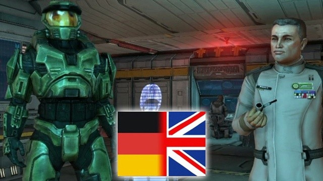 Halo anniversary - sprachvergleich: deutsch / englisch