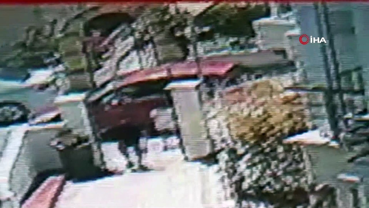 Başıboş itler küçük çocuğun kabusu oldu! Köpekten kaçan çocuğa feci şekilde araba çarptı