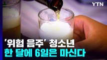 '위험 음주' 청소년 1달에 6일, 소주 1병 이상 음주 / YTN