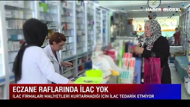Eczane raflarında ilaç yok!
