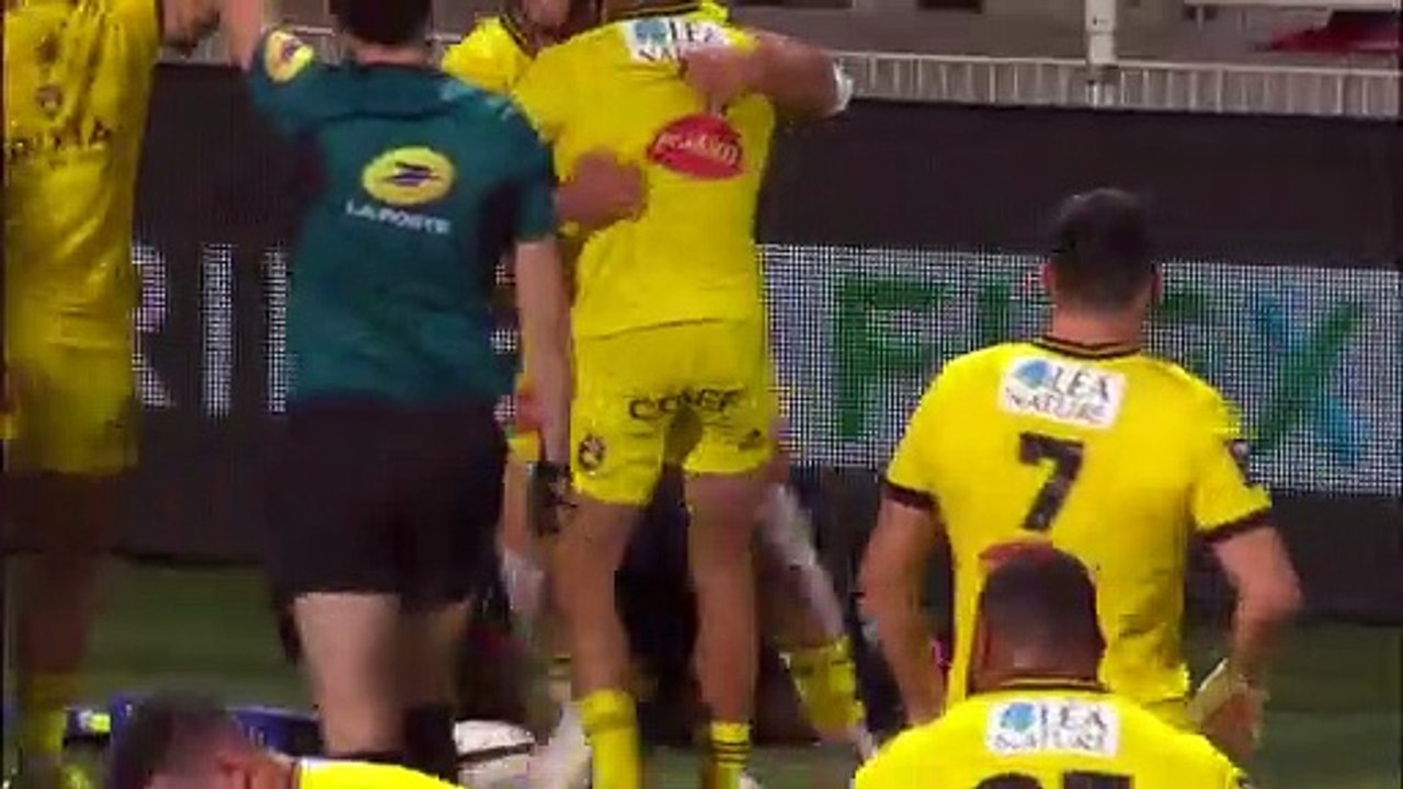 TOP 14 - Essai de Jules FAVRE (SR) - LOU Rugby - Stade Rochelais - J26 - Saison 2021:2022