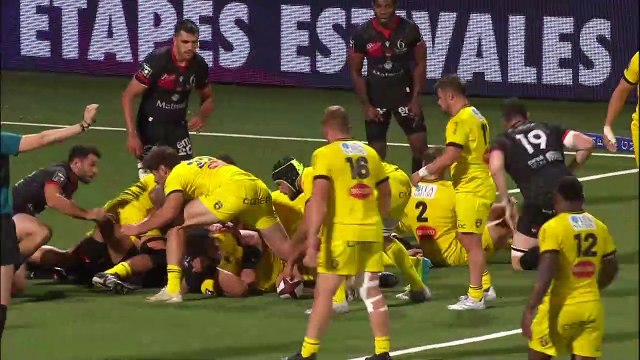 TOP 14 - Essai de Levani BOTIA (SR) - LOU Rugby - Stade Rochelais - J26 - Saison 2021:2022