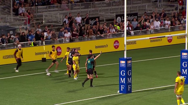 TOP 14 - Essai de Baptiste COUILLOUD (LOU) - LOU Rugby - Stade Rochelais - J26 - Saison 2021:2022