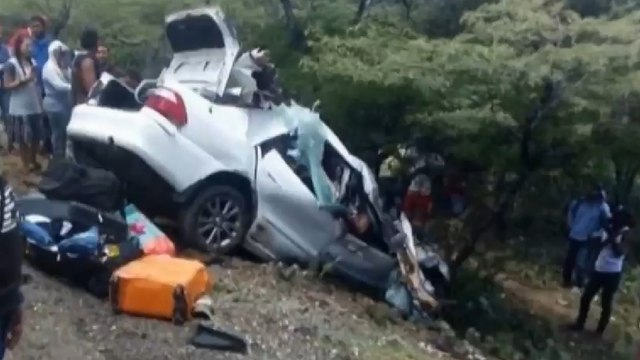 Trágico accidente en la vía Riohacha-Maicao dejó cinco personas muertas