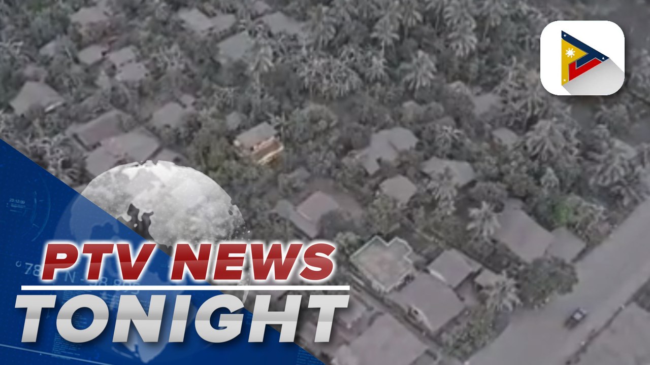 Juban in Sorsogon severely affected by Mt. Bulusan's phreatic eruption