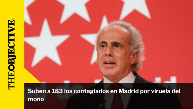 Suben a 183 los contagiados en Madrid por viruela del mono