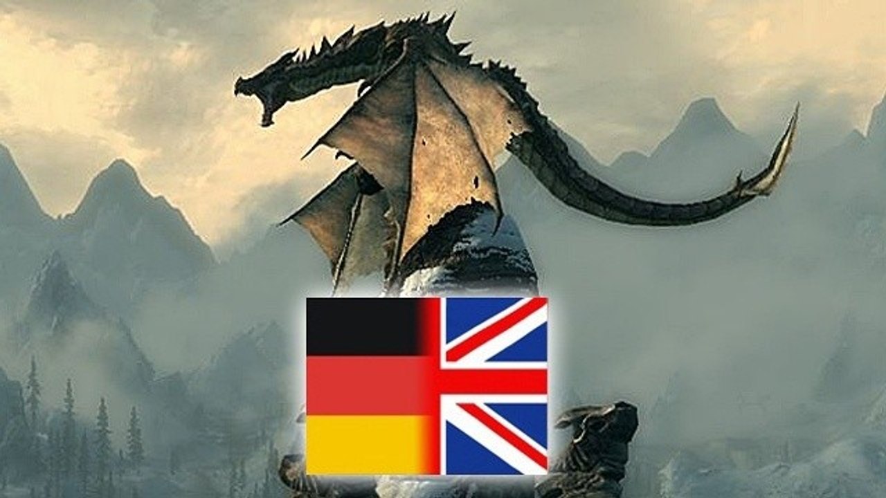 The Elder Scrolls 5: Skyrim - Sprachvergleich: deutsch / englisch