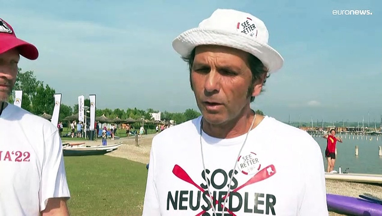 SOS Neusiedler See - Wassersportler kämpfen gegen die Austrocknung