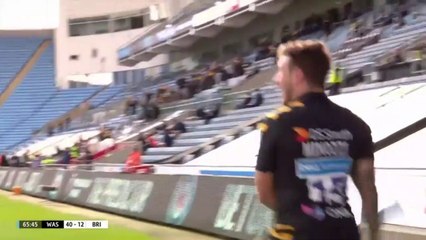 Wasps v Bristol 2020 English Premiership Semi-Final. 37minutes highlights