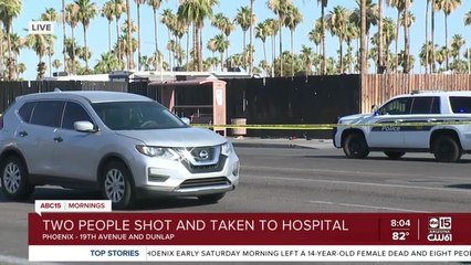 Two people shot near 19th Avenue and Dunlap