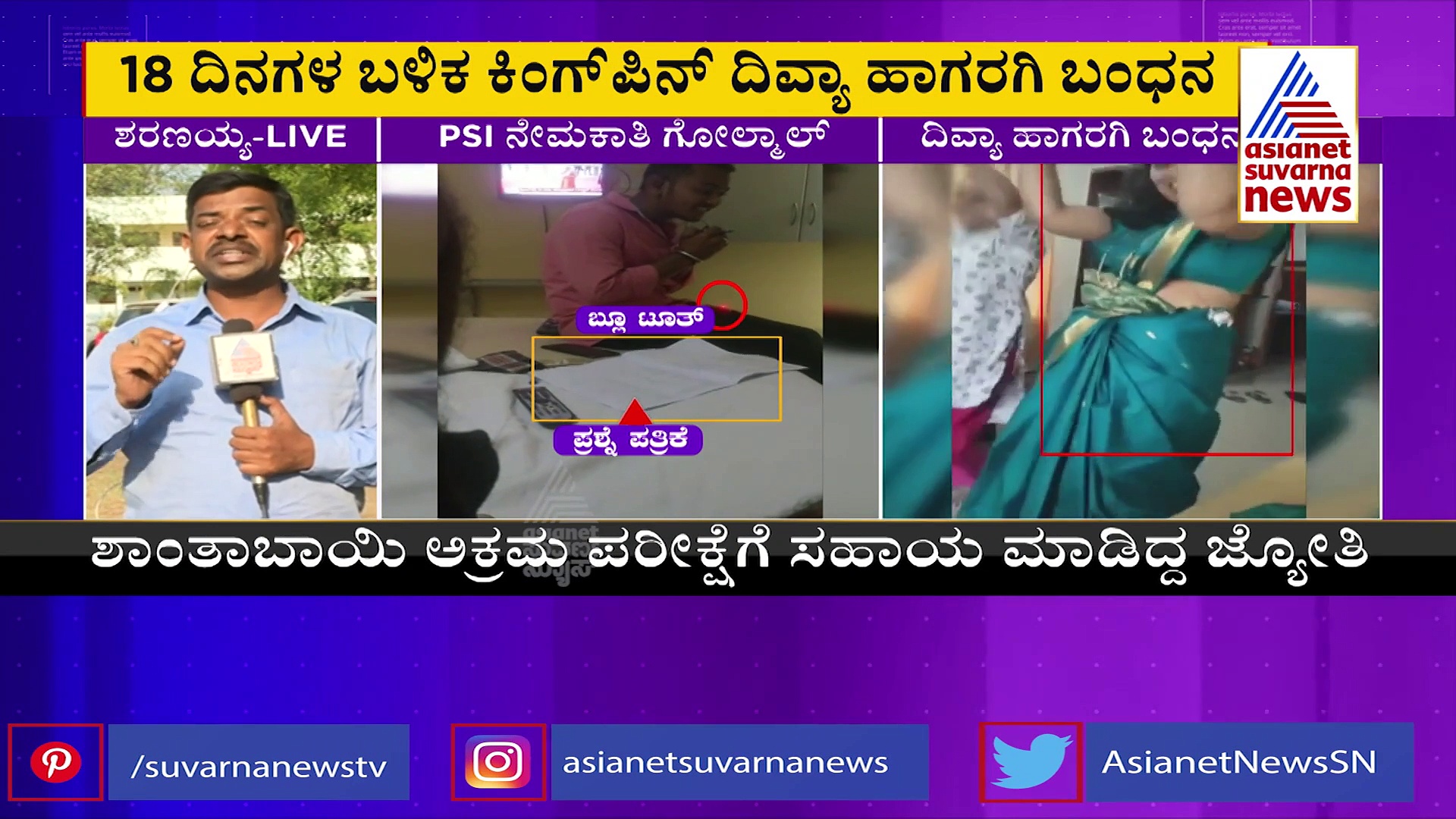 PSI recruitment Scam: ಮಾಸ್ಟರ್‌ ಮೈಂಡ್‌ ದಿವ್ಯಾ ಹಾಗರಗಿ ಬಂಧನವಾಗಿದ್ದು ಹೇಗೆ?