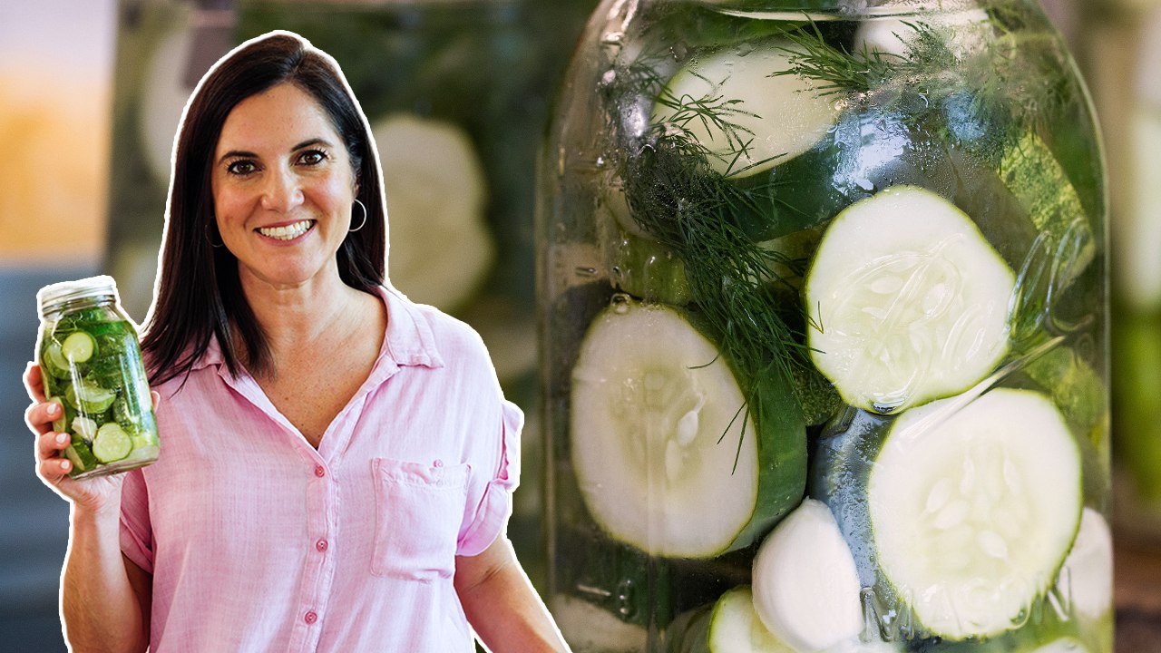 How to Make Refrigerator Crunchy Dill Pickles | Quick Pickles