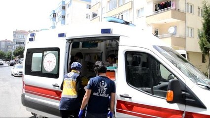 Motosiklet ile bisiklet kafa kafaya çarpıştı: 2 yaralı
