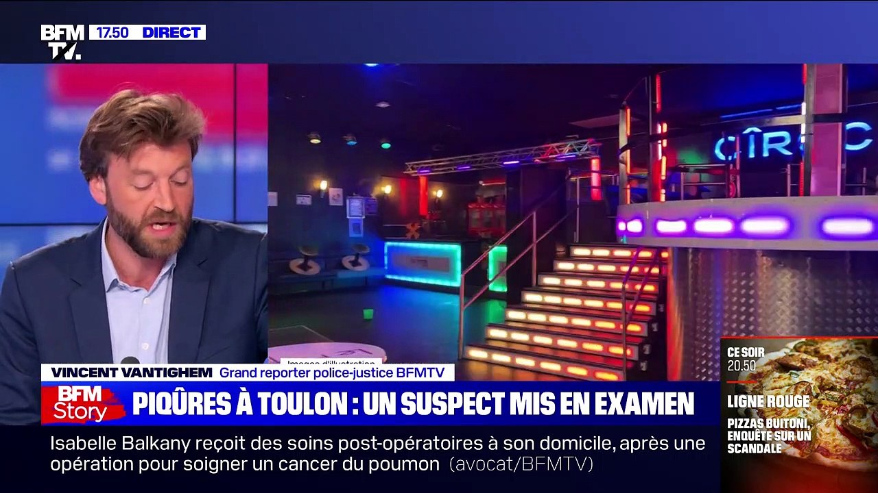 Sujet de BFMTV sur les piqûres lors des concerts