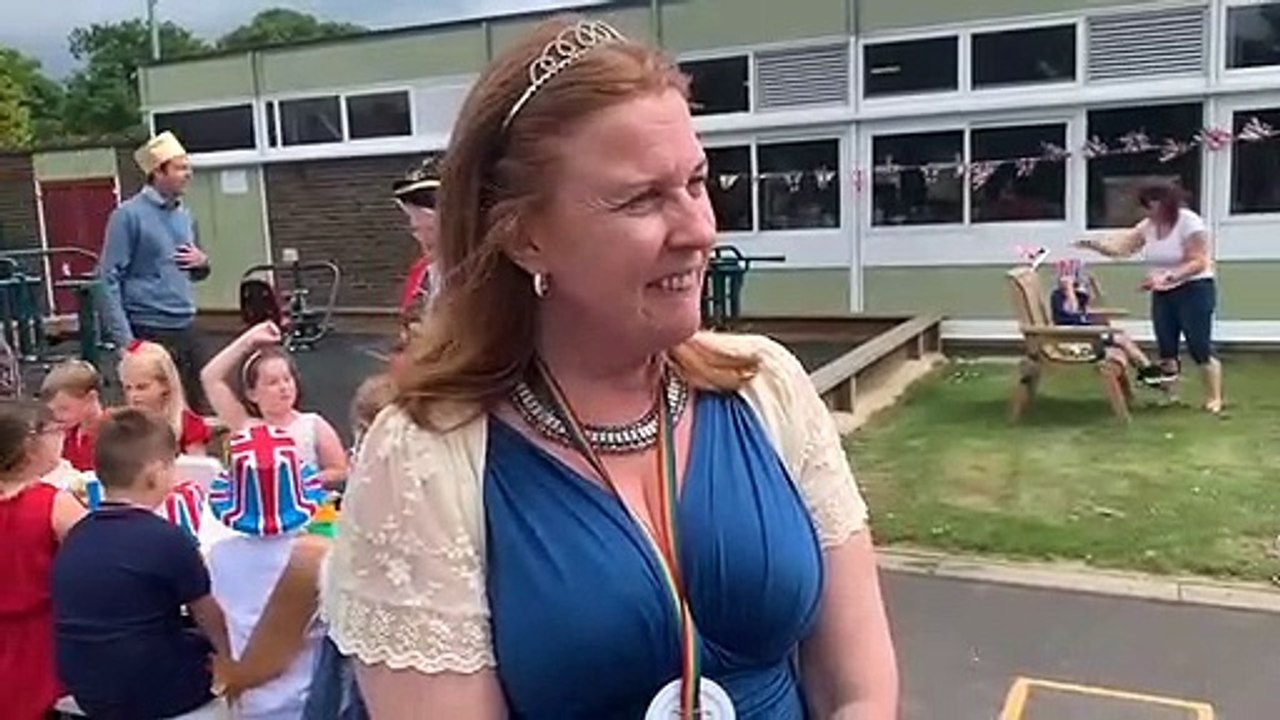 Mengham Infant School  jubilee party
