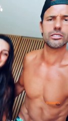 Pedro Guedes e Kelly Baron