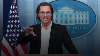 Matthew McConaughey Calls for Gun Reform While Speaking at White House