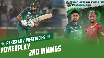 Powerplay | Pakistan vs West Indies | 1st ODI 2022 | PCB | MO2T