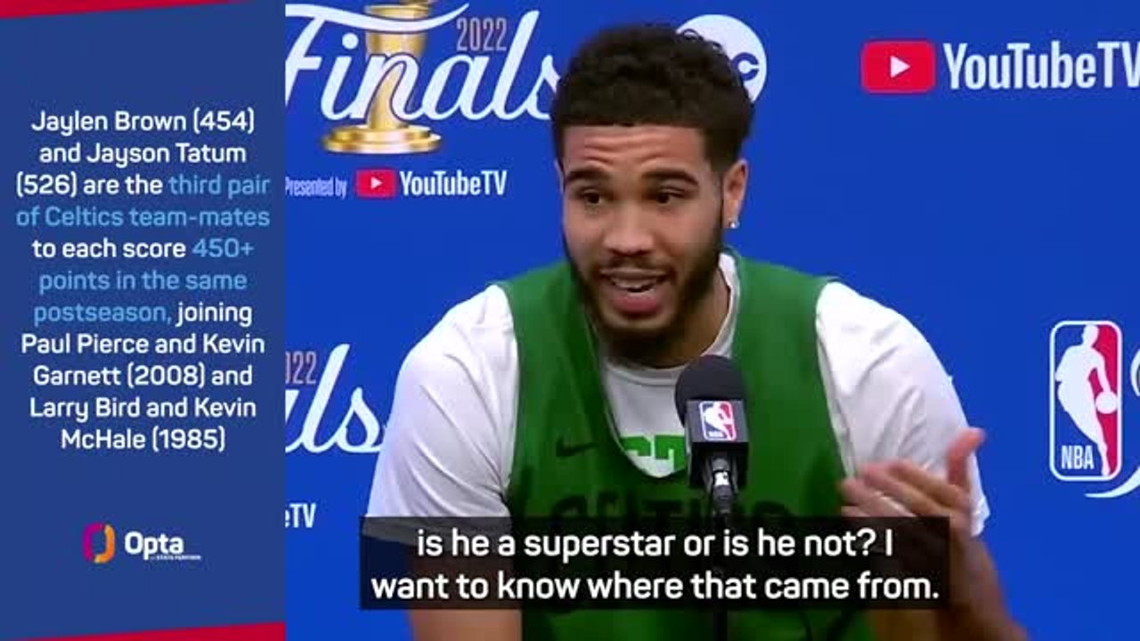 Doubters 'can't debate me if I'm a champion' - Tatum