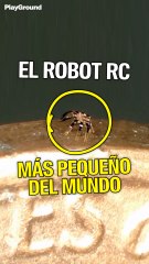Así es el robot RC más pequeño del mundo