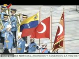 Presidente Maduro recibe honores a su llegada al Complejo Presidencial de Turquía