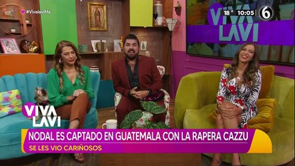 Christian Nodal es captado de la mano de Cazzu, rapera argentina