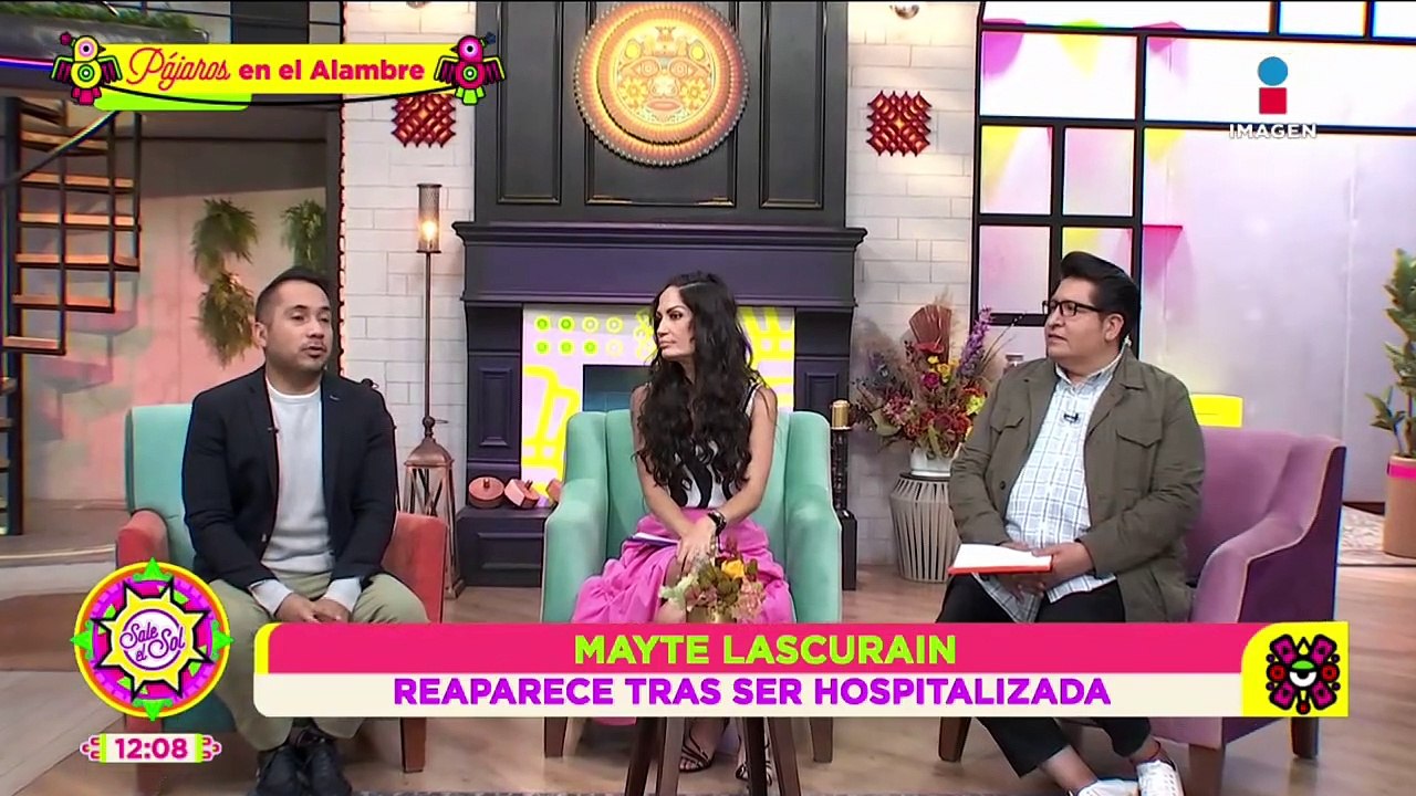 Mayte Lascurain reaparece tras ser hospitalizada
