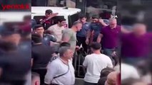 İstanbul'da tramvay ile polis aracı çarpıştı! Seferler durduruldu