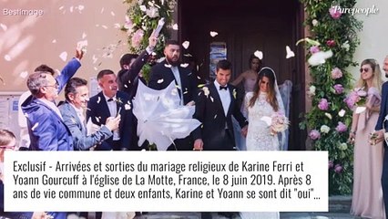 Descargar video: Karine Ferri, divine mariée : elle révèle une photo jamais vue de son mariage avec Yoann Gourcuff