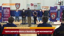 “Este deporte educa a través de los movimientos”