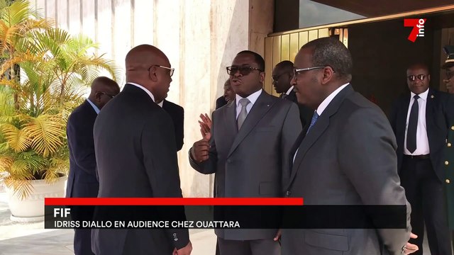 FIF : Idriss Diallo reçu par le Président Alassane Ouattara