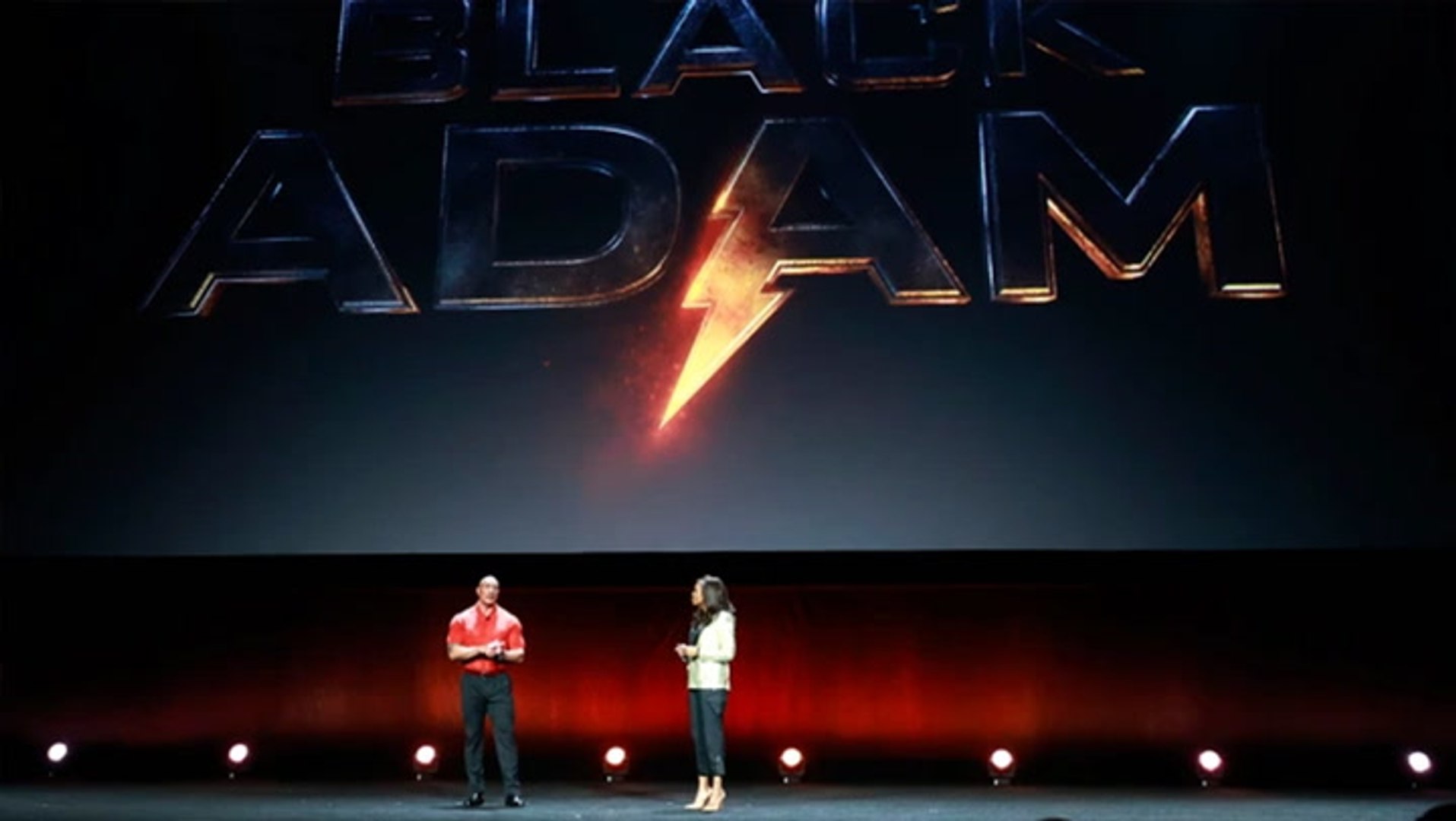 ⁣Dwayne Johnson Unveils First ‘Black Adam’ Trailer | THR News