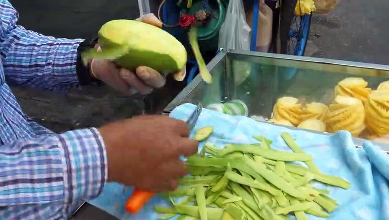 amazing fruits cutting skills - thai street food