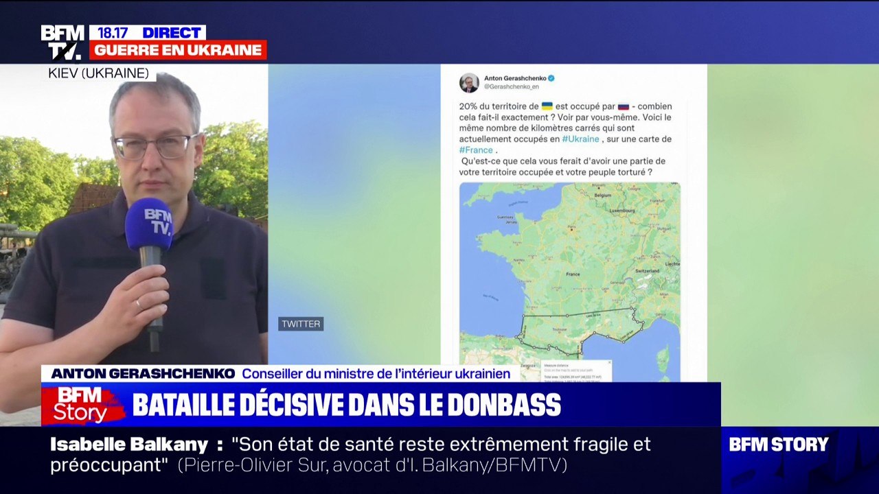 Menace d'utilisation de l'arme nucléaire par la Russie: "Ce sont des menaces vides", balaie Anton Gerashchenko