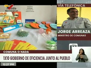 Min. Jorge Arreaza: "La Comuna es el Gobierno y allí debe estar aterrizada la política pública"