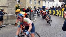 Clara Copponi reflects on winning Stage 1 of the 2022 Women's Tour in Bury St Edmunds