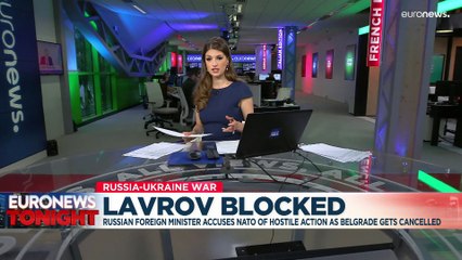 Download Video: Russia hits out after Bulgaria, Montenegro and North Macedonia stop Lavrov's visit to Serbia