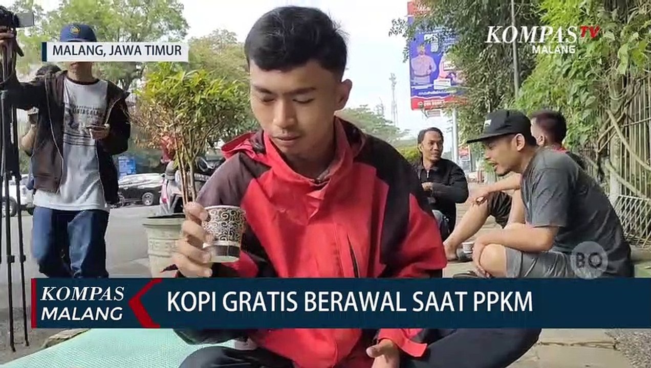 Mantan Pengemudi Ojol di Kota Malang Bagikan Kopi Gratis Setiap Hari