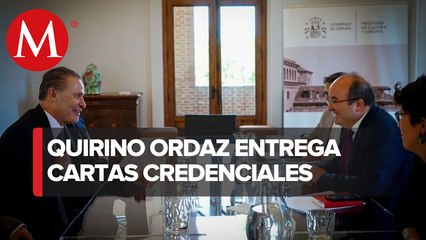 Quirino Ordaz se reúne con ministro de Cultura de España