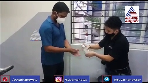 ಬೆಂಗಳೂರು:  ಸಾಮಾಜಿಕ ಅಂತರಕ್ಕೆ ಮಾದರಿ  ಈ ಸಲೂನ್, ಏನೆಲ್ಲಾ ಮಾಡ್ತಾರೆ!