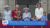 Reina Isabel II cierra con broche de oro jubileo de Platino