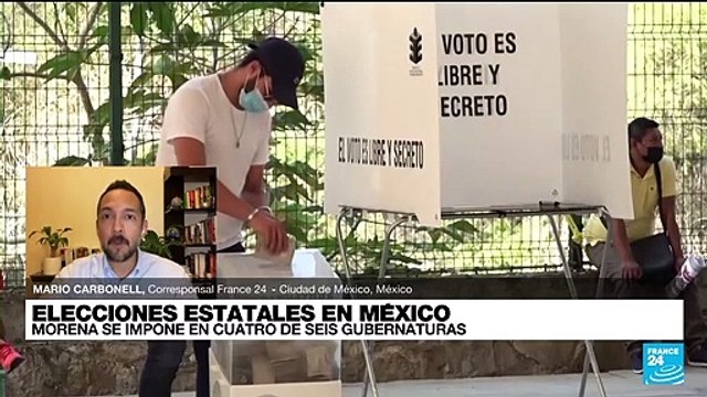 Informe desde México: se impone el partido del presidente mexicano en las elecciones estatales