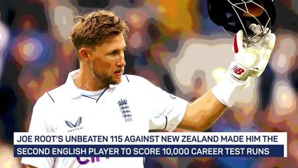 Joe Root - 10,000 Test runs