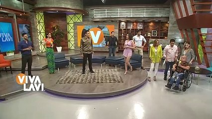 Miguel Díaz aparece en silla de ruedas en Vivalavi