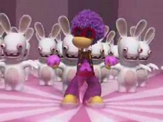 les lapins crétins et les vaches